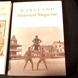 Vintage historical magazine Maryland historical magazine